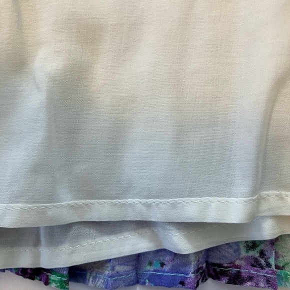 Aeropostale Womens Mini Skirt, Size XL, Floral, Multicolored, Pleated. - Picture 4 of 4